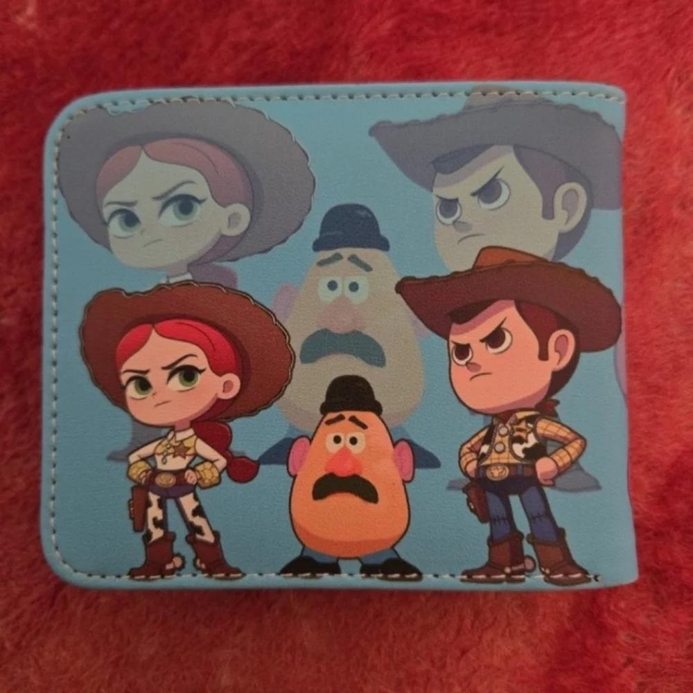 New toy story Disney anime manga leather wallet